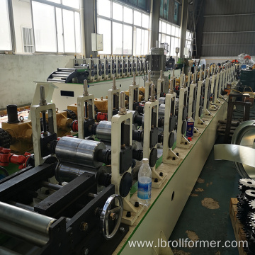 Awning tube forming machine